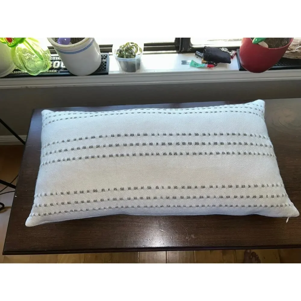 Lauren Ralph Lauren lumbar pillow textured woven design